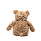 Soft Brown Bear - Warmable, Weighted, Washable  - Dimensions: Approx. 12" tall, 2 lbs - Hugglz
