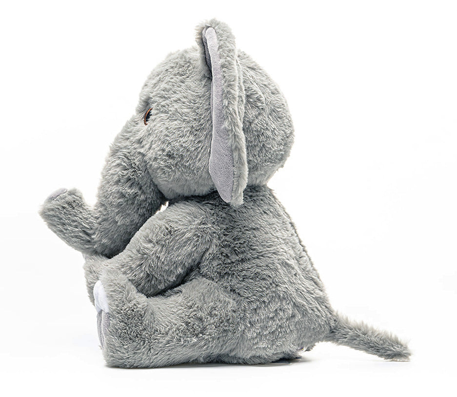 Grey Elephant - Warmable, Weighted, Washable  - Dimensions: Approx. 12