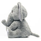 Grey Elephant - Warmable, Weighted, Washable  - Dimensions: Approx. 12" tall, 2 lbs - Hugglz