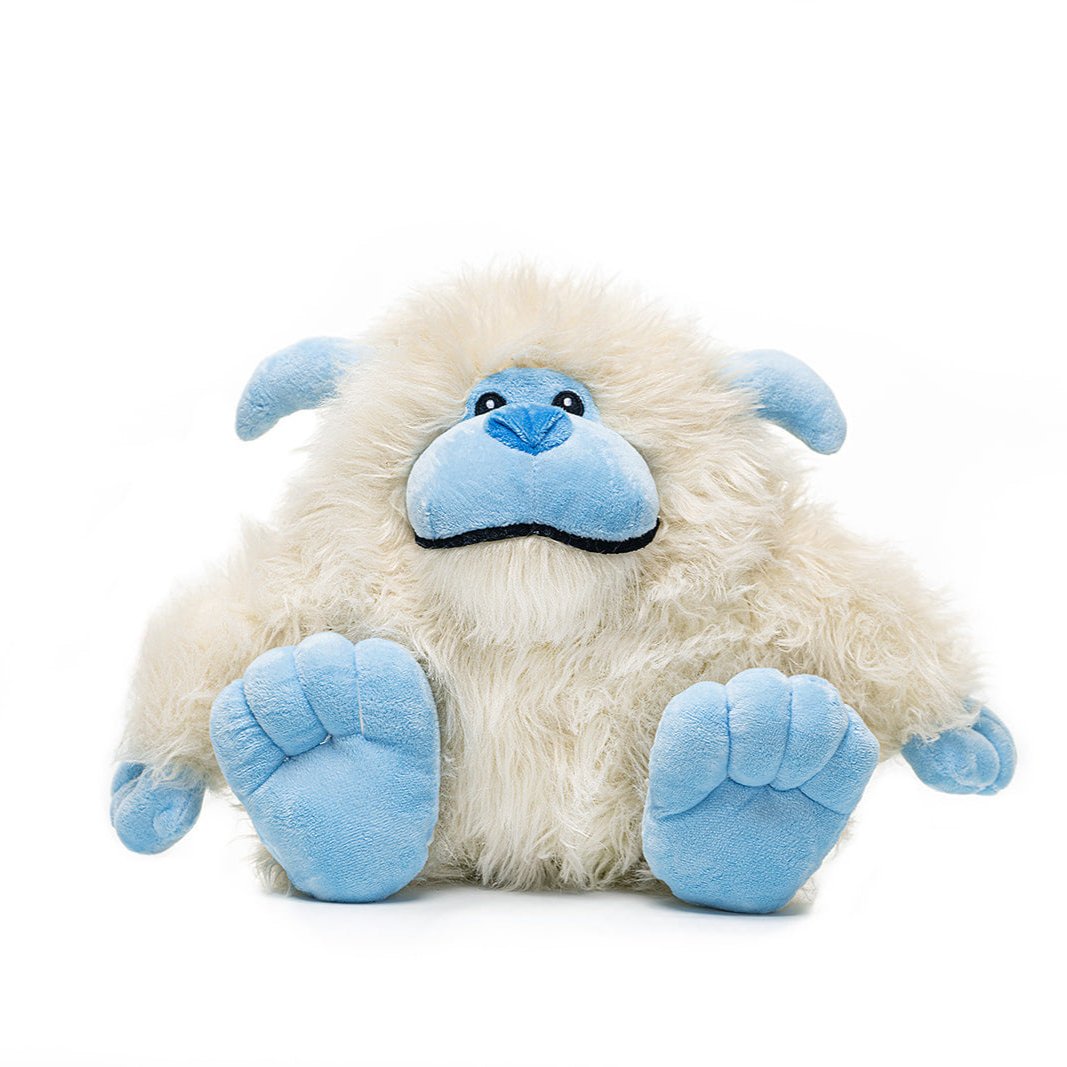Yeti - Warmable, Weighted, Washable  - Dimensions: Approx. 12" tall, 2 lbs - Hugglz